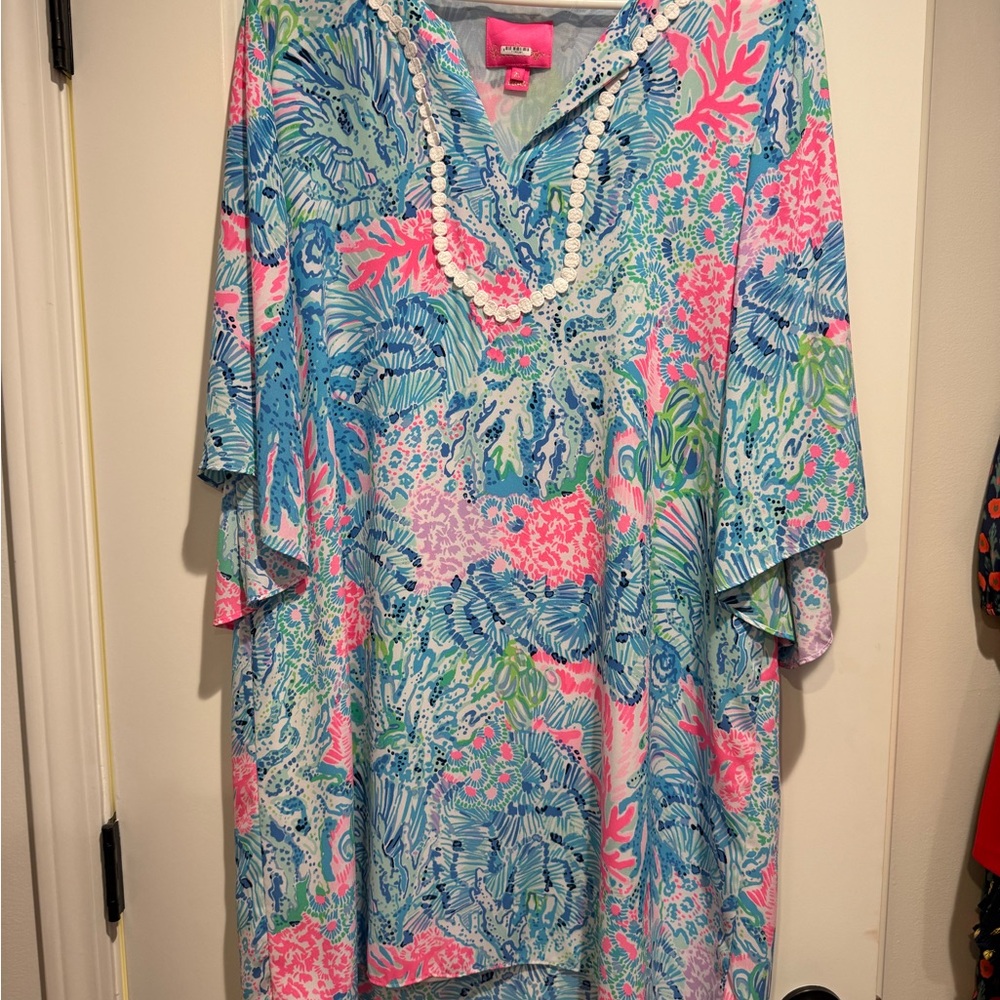 Lilly Pulitzer Colorful Tropical Dress